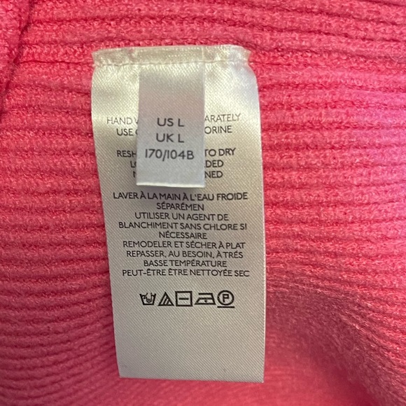 Free People Vibrant Pink Cowl Neck Sweater - Picture 10 of 10